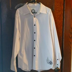 White Mens Dress Shirt